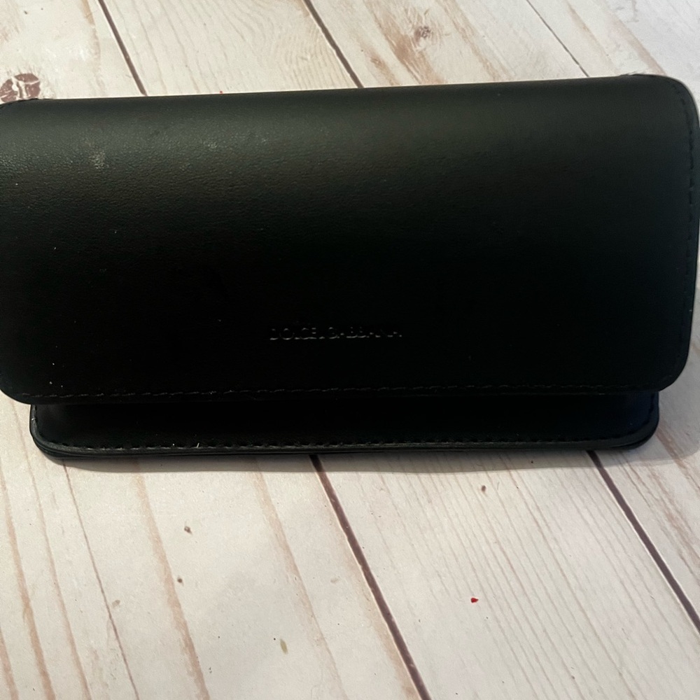 Dolce & Gabbana Black Eyeglasses Case